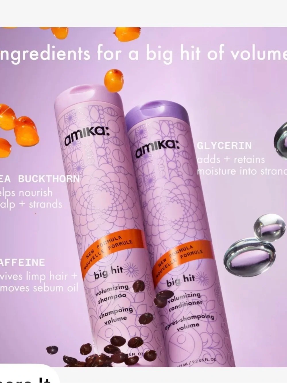 amika Big Hit Volumizing Conditioner